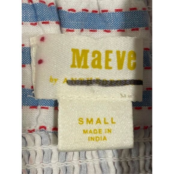 Anthropologie Maeve Strapless A-Line Dress Size S - Picture 9 of 10